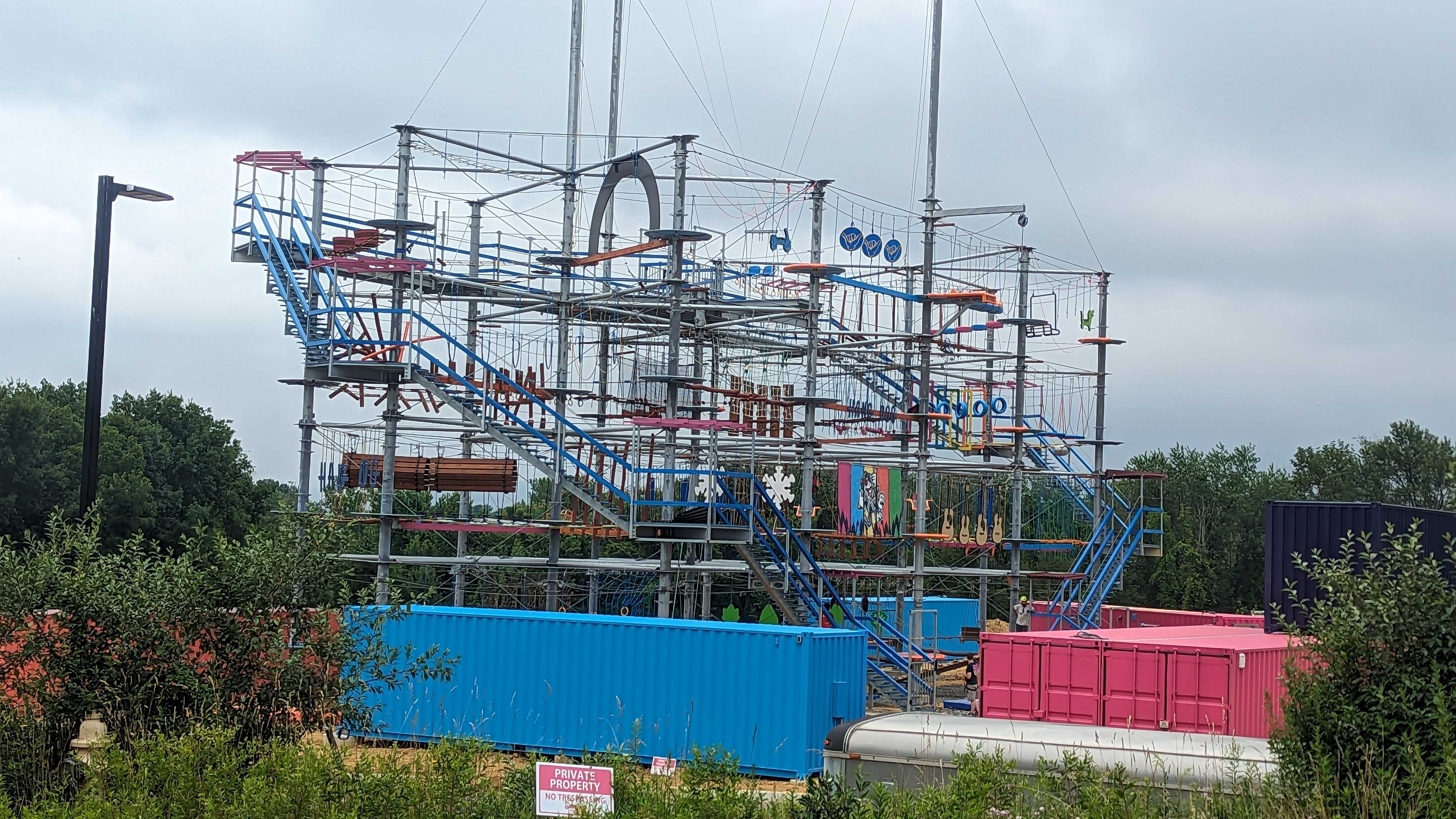 PHOTOS: Countdown to the opening of HangDog Outdoor Adventure
