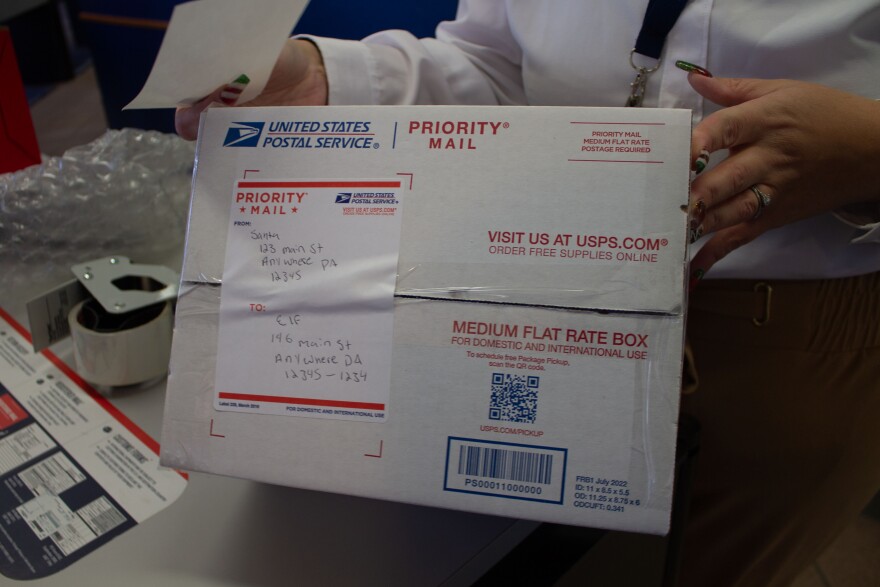 USPS label demonstation