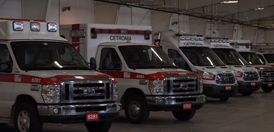 cetronia-ambulances-garage