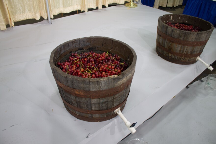 Grape buckets
