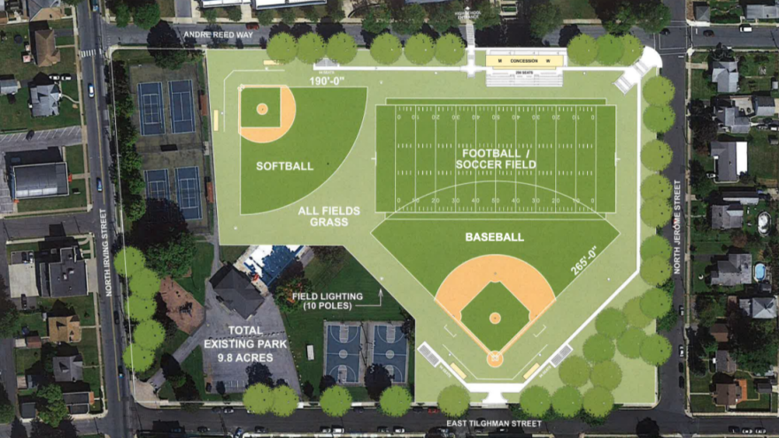 Andre Reed Park Upgrades