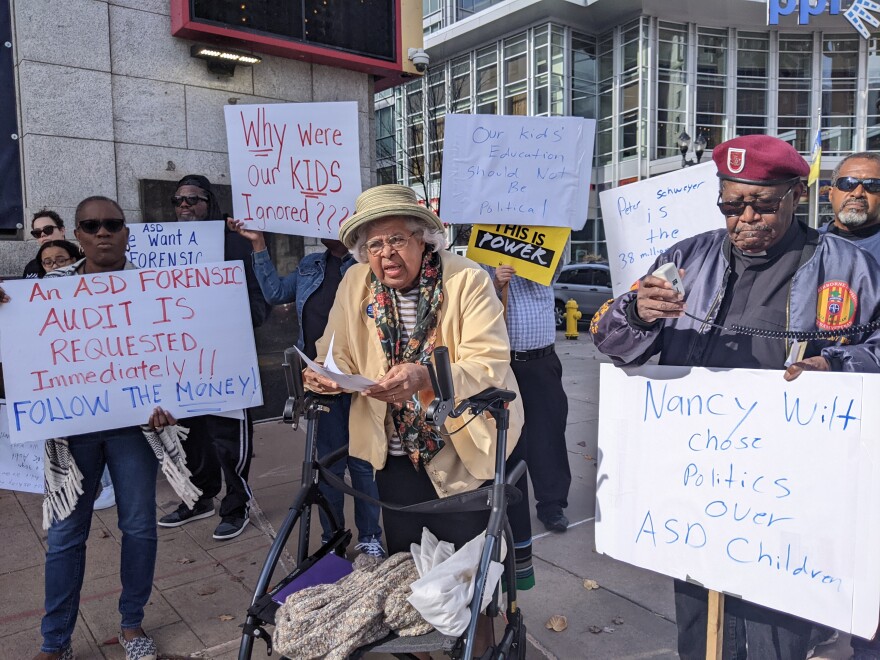 NAACP election protest