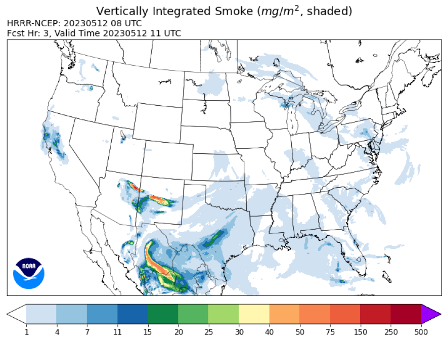 Wildfire smoke