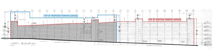 Walnut Street Garage elevatio