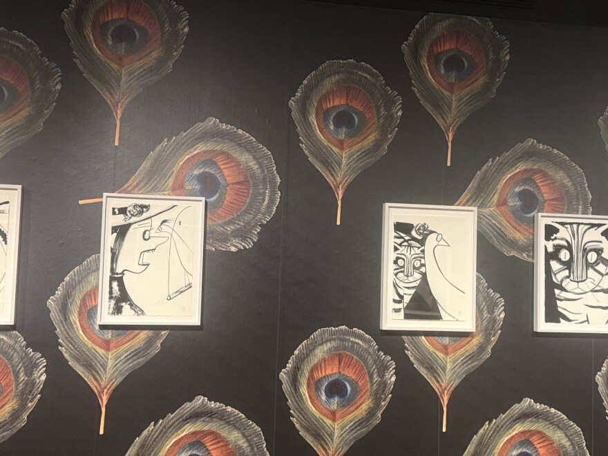 Ellen B. drawings at Allentown Art Museum