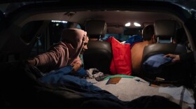 Veronica Vargas living in car
