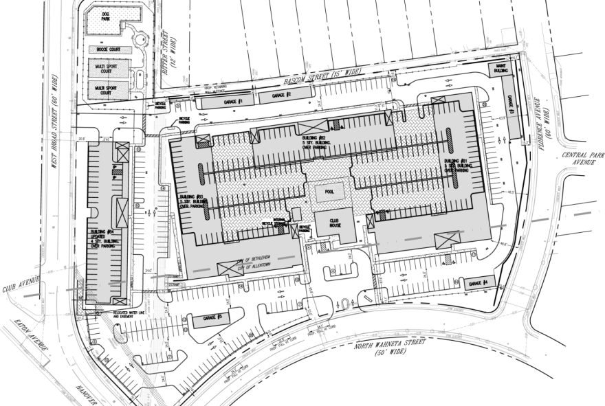 Hanover Apartments Rendering