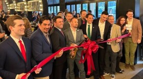 Ribbon cutting ceremony at Moxy Allentown