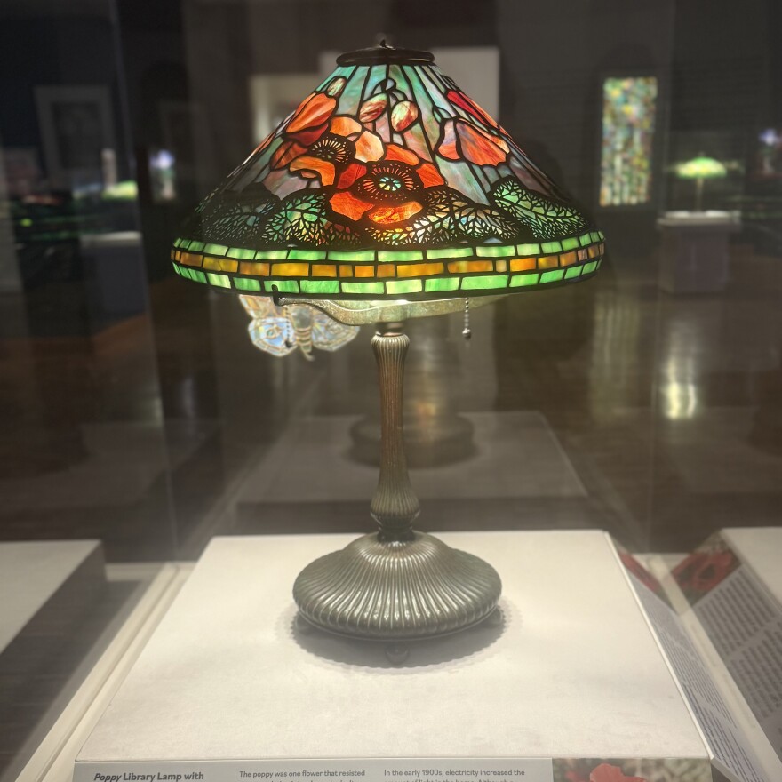 Tiffany lamp at Allentown Art Museum