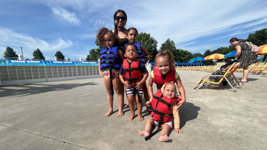 Kids at Dorney