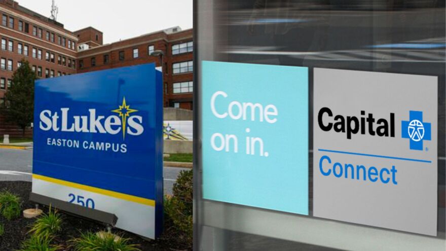 St. Lukes and Capital Blue Cross