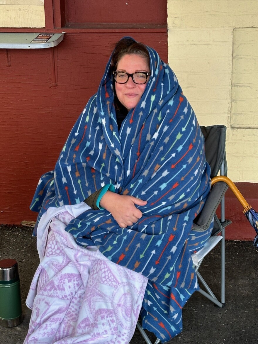 Andrea Mathias at Allentown Fair box office