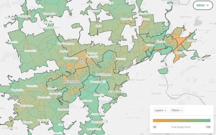 Lehigh Valley Tree Equity