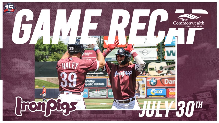 July 30th Recap