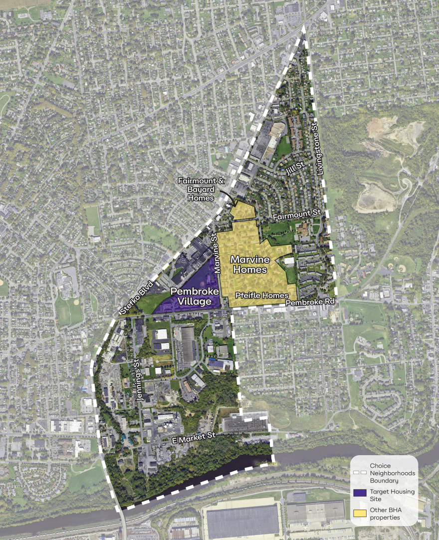 Stefko/Pembroke project map