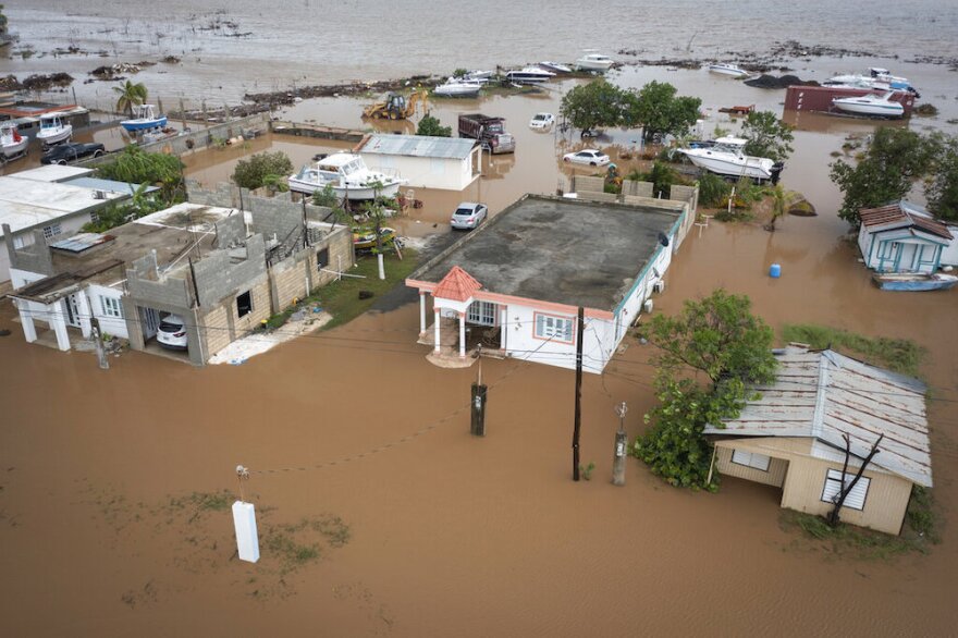 Damages from Hurricane Fiona in Puerto Rico