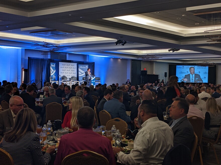 The crowd at a 2023 event hosted by the Greater Lehigh Valley Chamber of Commerce.