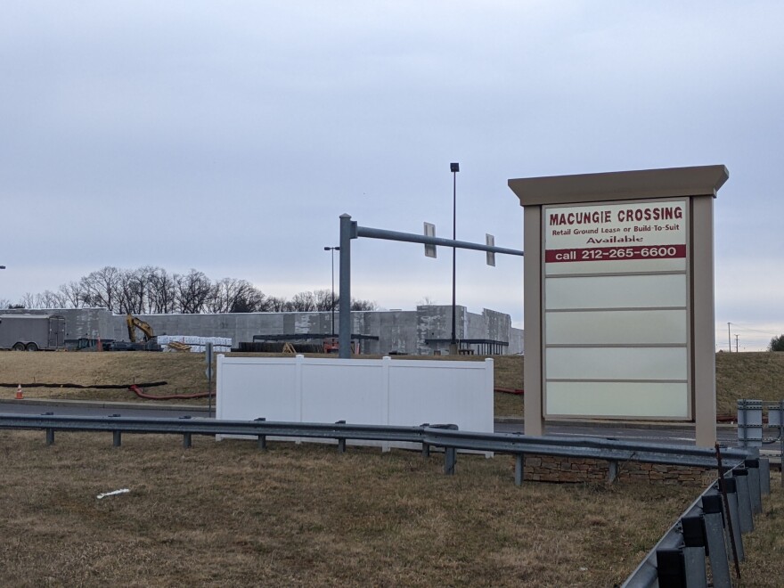 Macungie Crossing in Progress