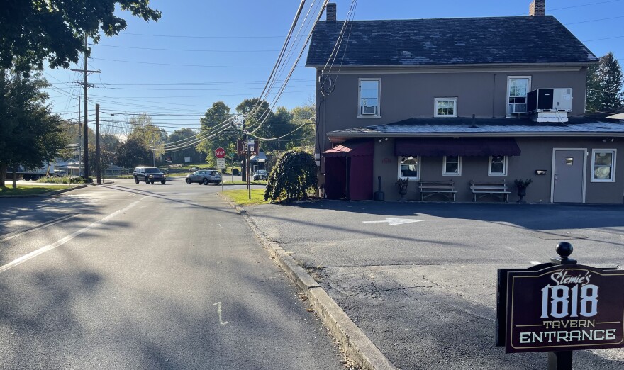 Old Nazareth Road in Palmer Township
