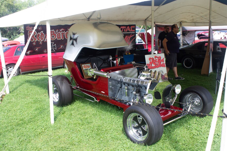The Red Barron at Macungie Park car shopw