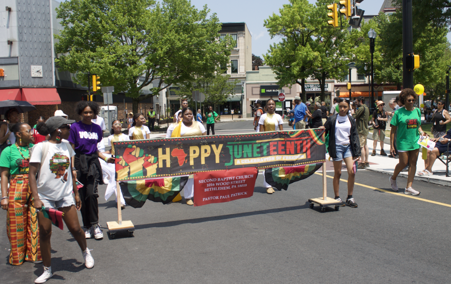 The 2023 Juneteenth Parade in the Lehigh Valley took place in Easton. It capped off a week of of Juneteenth festivities in the area.