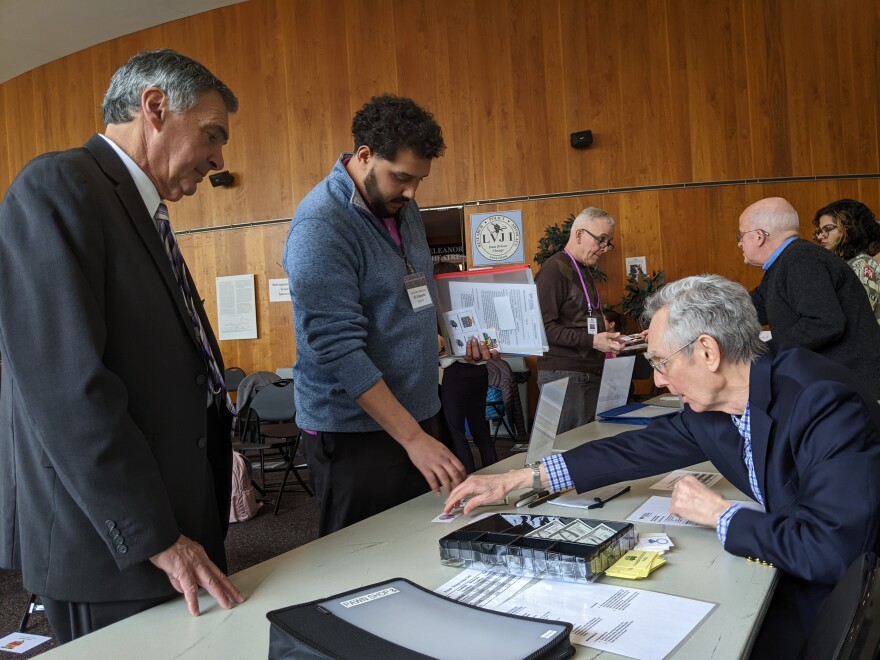 Participants pawning Justice Institute