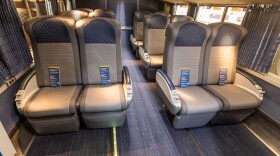 Amtrak coach level seating