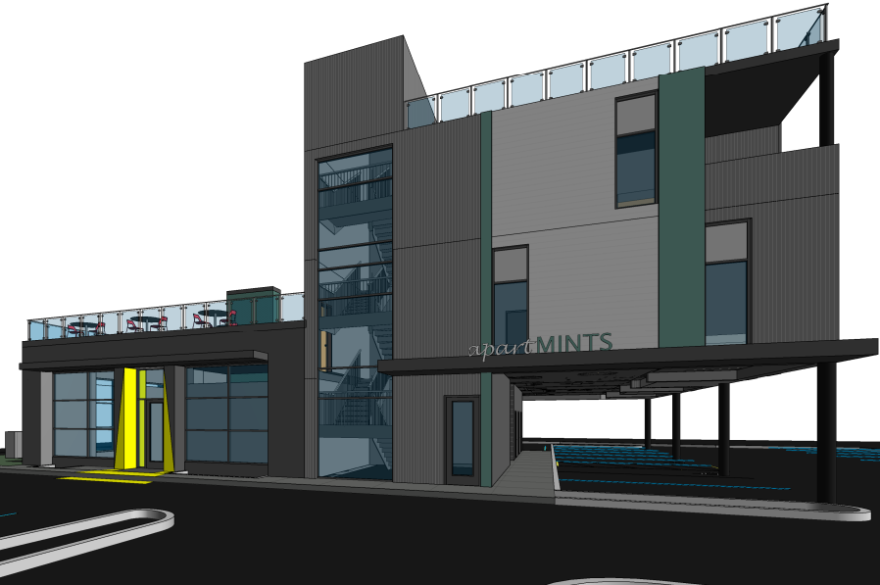 Apartments at the former theMINT property