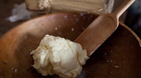 Butter churning demos can be found at Claude Moore Colonial Farm, but DIYers are rediscovering the art, too.