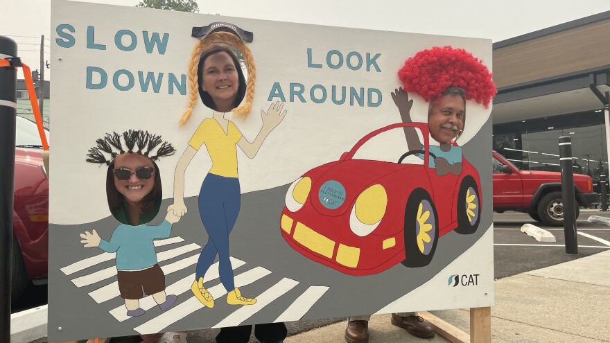 Slow Down Look Around campaign