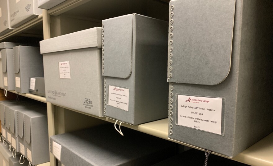 230602 Boxes from the LV LGBTQ community archives.jpg