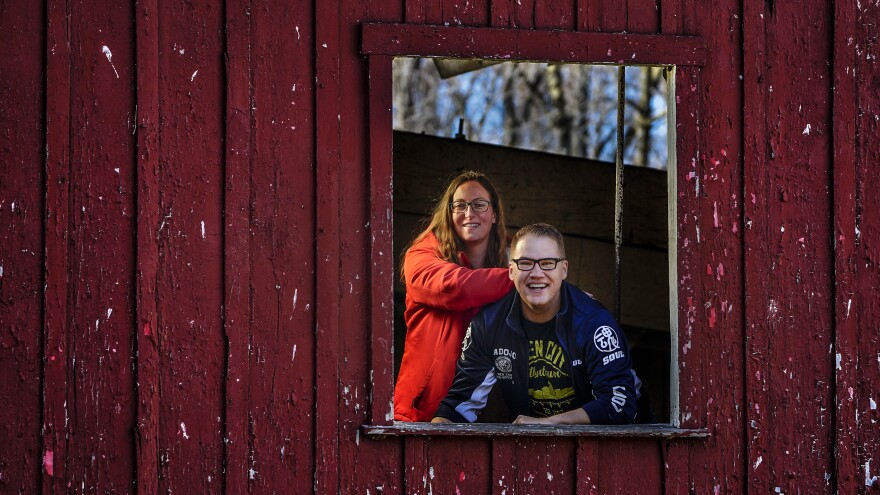 Ian and Sarah Riccaboni