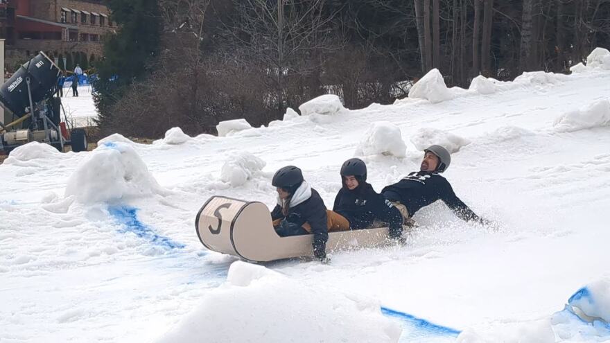 swartz family cardboard box race