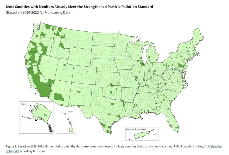 EPA soot standard