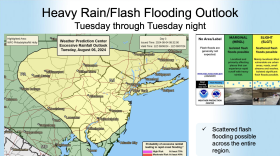 National Weather Service graphic Aug. 4, 2024