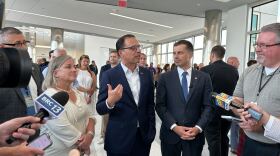 Wild, Shapiro, Buttigieg hail $35 million expansion at Lehigh Valley International Airport