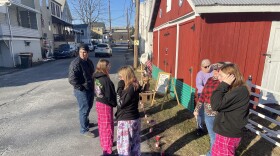 Whitehall Township roadside memorial for Edward Tomcics 3