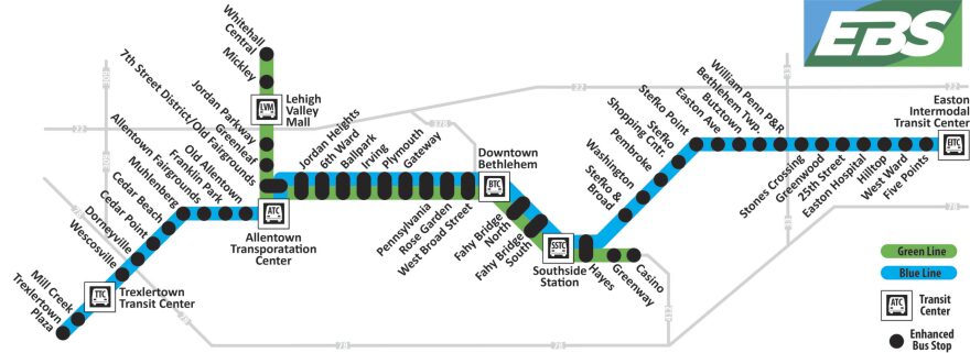 LANTA EBS Map
