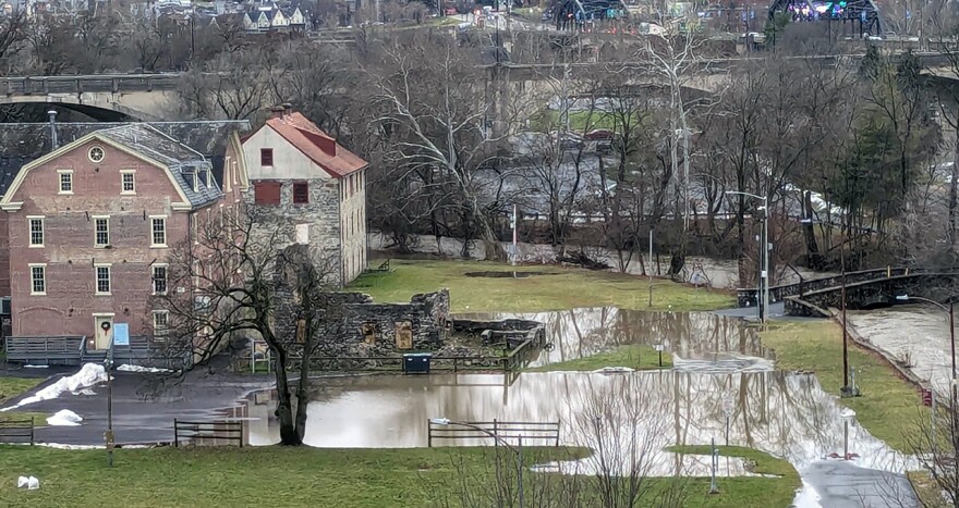 Monocacy Creek flooding