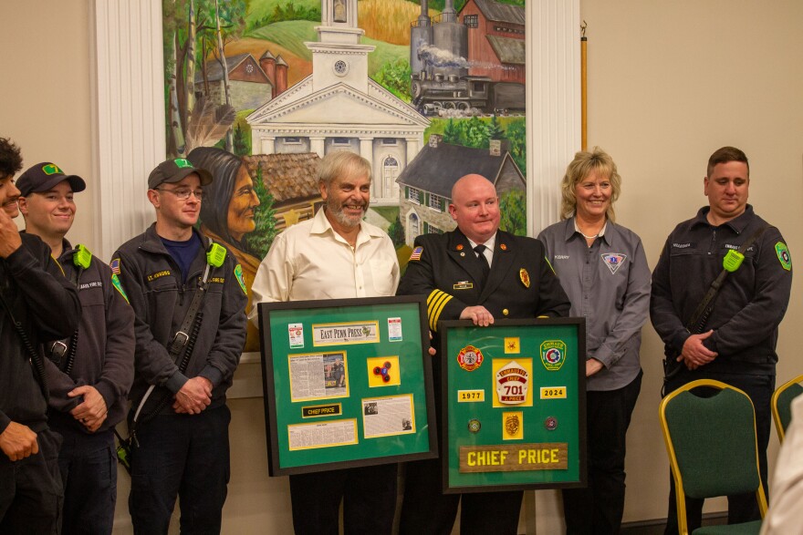 Emmaus Fire Chief John Price