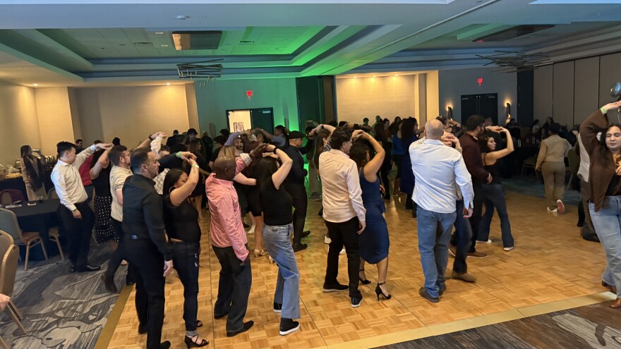 Salsa dancing