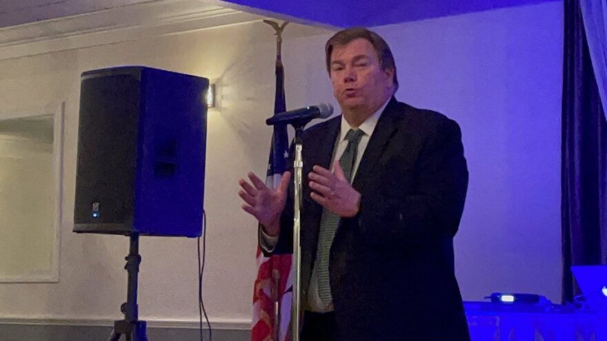 Lamont McClure declares victory