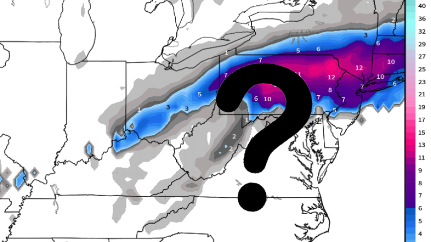 snow totals in question