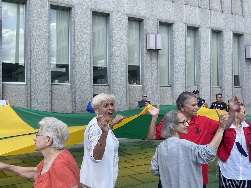Patillas, Puerto Rico Flag Raising in Bethlehem
