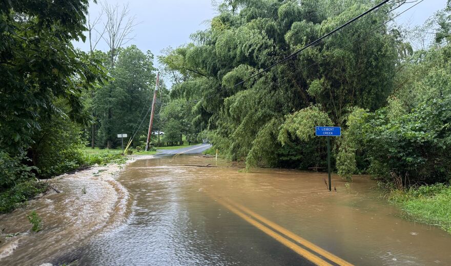 Vera Cruz Road flooding