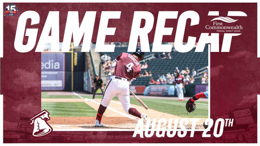 Aug 20 Recap