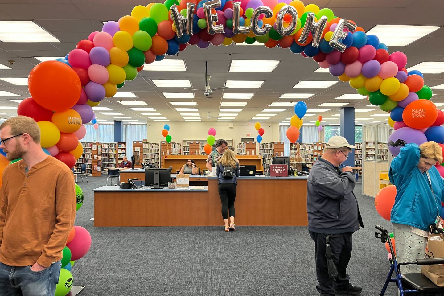 Bethlehem Area Public Library's grand opening for its renovation