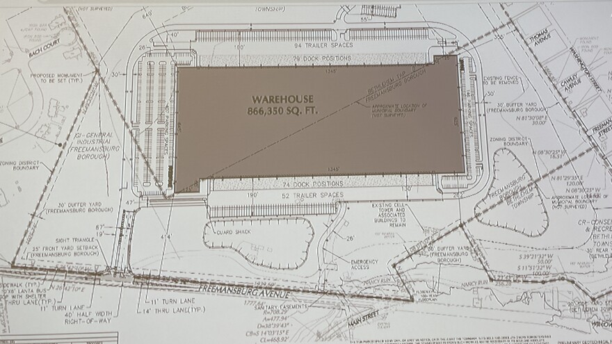 Bethlehem Twp. warehouse