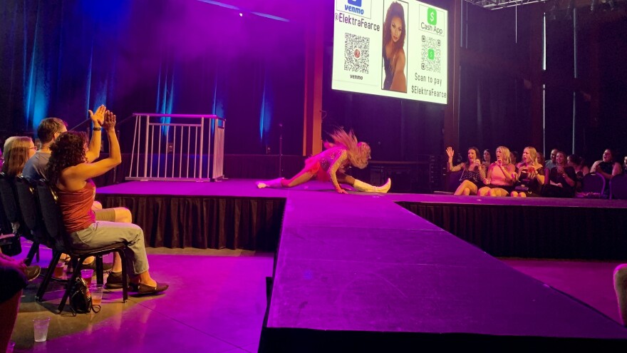 Elektra Fearce St. James performs