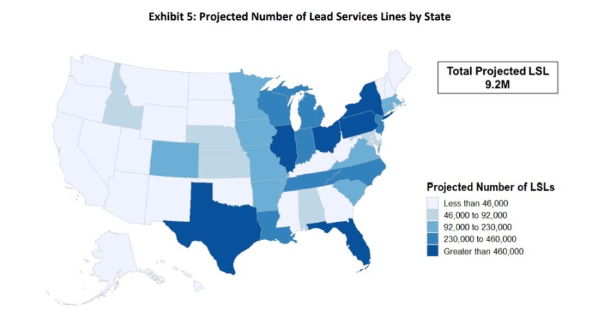 lead paint EPA map